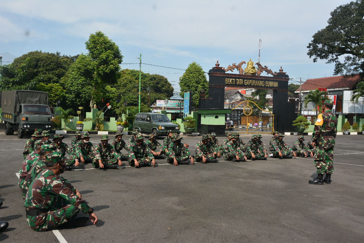 Korem 073/MKT Gelar Latihan Uji Trampil Perorangan Jabatan